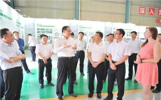 濟(jì)寧市市委書記傅明先蒞臨天意機械