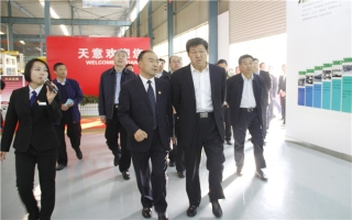 濟(jì)寧市副市長張勝明蒞臨天意機械