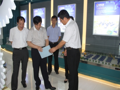 兗州區(qū)副區(qū)長(zhǎng)劉曉林一行蒞臨天意機(jī)械指導(dǎo)工作！